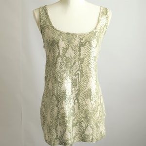 NWT Old Navy Camo Sequin Tank Top, Size XL